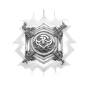 Wu tang clan album tattoo design idea