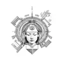 Libra 2001 tattoo design idea