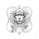 Libra 2001 tattoo design idea