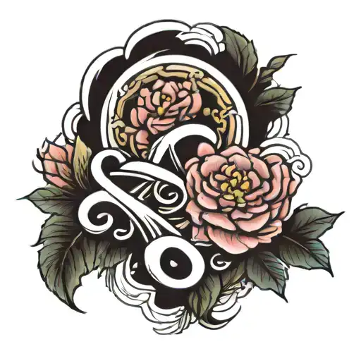 Emma Lucia in Korean calligraphy brush tattoo design idea