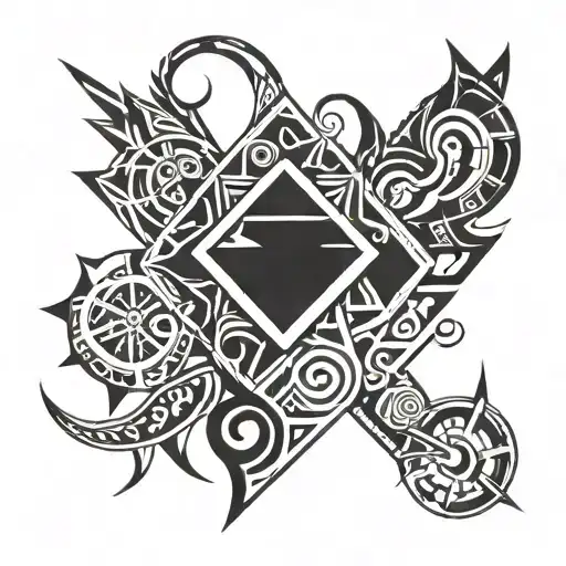 alpha pack tattoo design idea