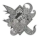 alpha pack tattoo design idea