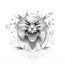 handball Anime  tattoo design idea