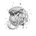 Handball gym tattoo design idea