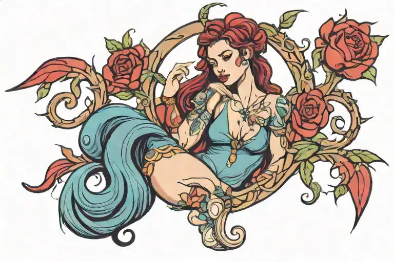 lilith tattoo design idea