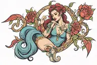 lilith tattoo design idea