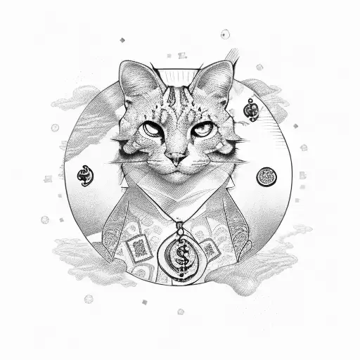 Chasing Money tattoo design idea