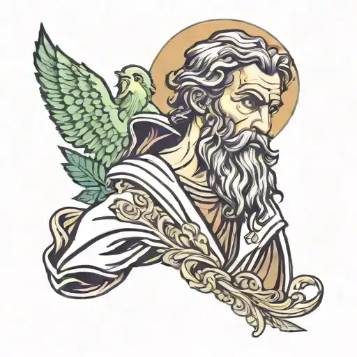 st jude the apostle tattoo design idea