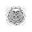 semicolon tattoo design idea