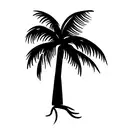 Palm Tree tattoo design idea