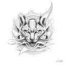 bonfire tattoo design idea