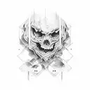 old soul tattoo design idea