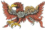 albanian eagle tattoo design idea