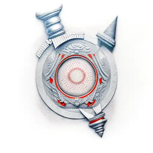 scales of justice, old stone masonry, bricklayer, red brick, cymatics, music, hockey rink, hockey stick, family tattoo design idea