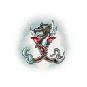 naga tattoo design idea