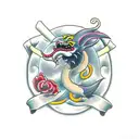 naga tattoo design idea