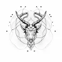 Capricorn Gemini Libra tattoo design idea