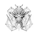 Capricorn Gemini Libra tattoo design idea