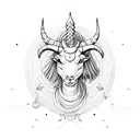 Capricorn Gemini Libra tattoo design idea