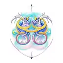 Capricorn Gemini Libra tattoo design idea