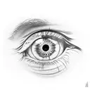 Evil Eye tattoo design idea