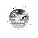 disco ball tattoo design idea