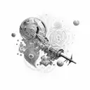 Infinite love tattoo design idea