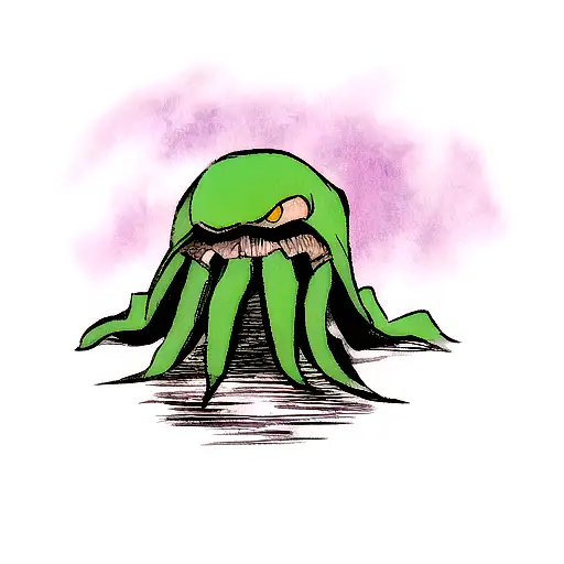 Cthulhu  tattoo design idea