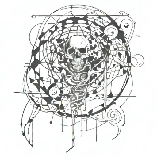 chaos theory tattoo design idea