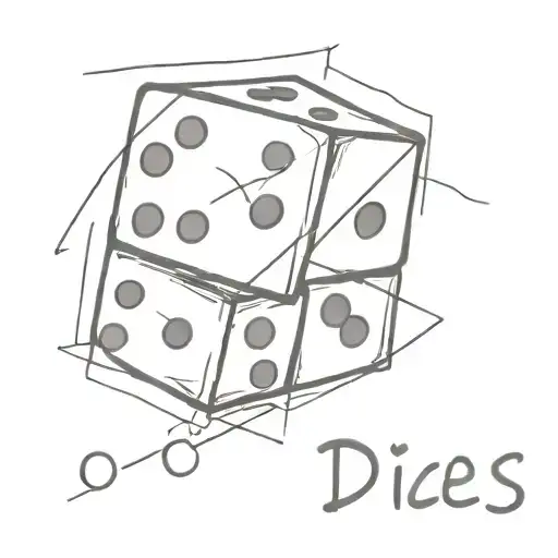 dice; proverbs 16:33 tattoo design idea