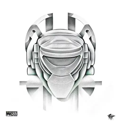 mf doom mmfood album cover tattoo design idea