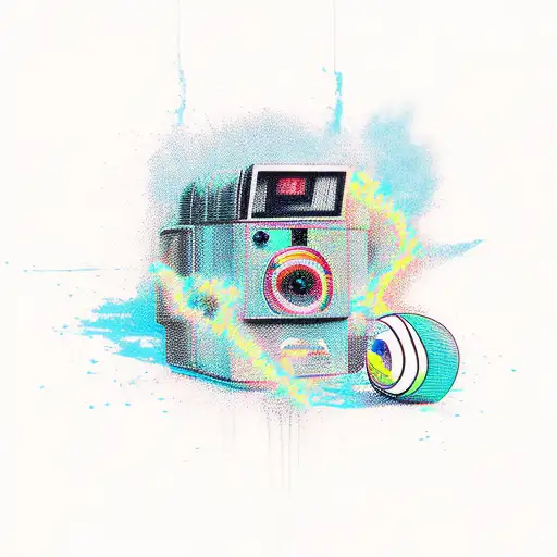 hip hop art tattoo design idea