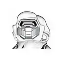 mf doom mmfood album cover tattoo design idea