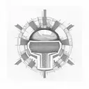 Mf doom lyrics in typewriter font tattoo design idea