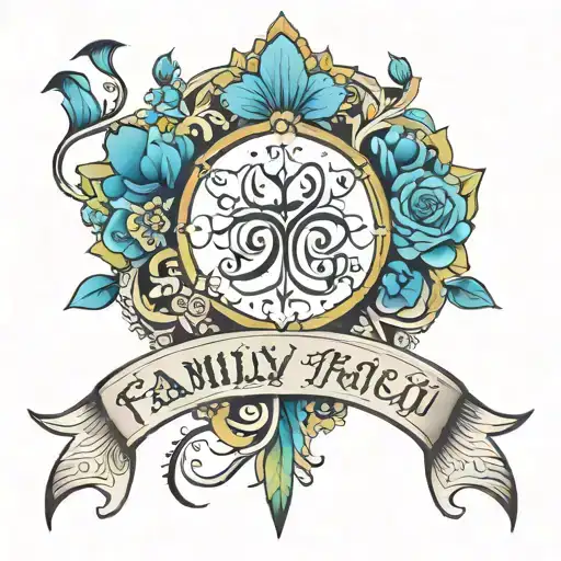 family in farsi language  tattoo design idea