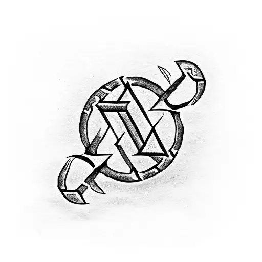 Eldar Futhark Runes tattoo design idea