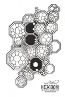 hexagonal honeycomb cells tattoo design idea