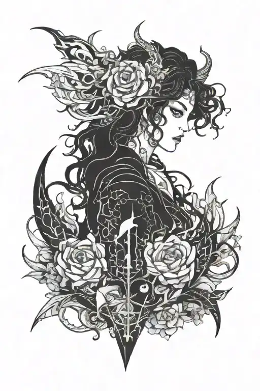 ichigo vast lorde tattoo design idea
