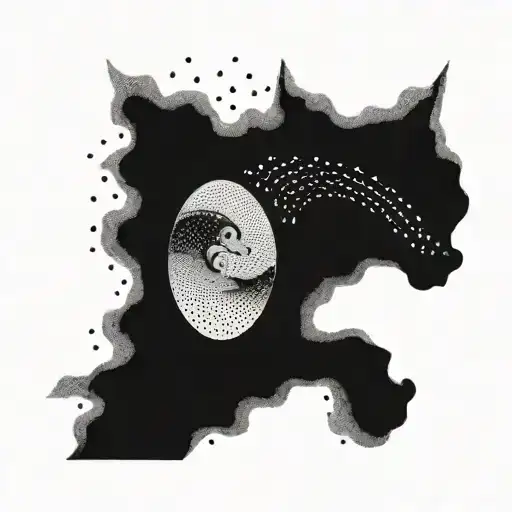 even if you are not ready for the day it cannot always be night tattoo design idea