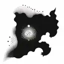 even if you are not ready for the day it cannot always be night tattoo design idea