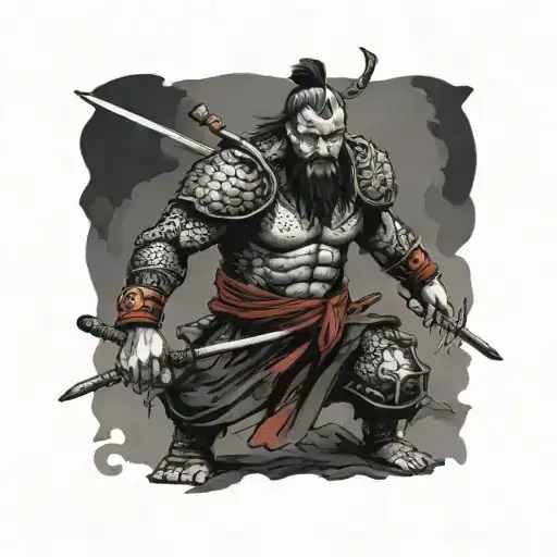 Sparta and achieving goals tattoo design idea