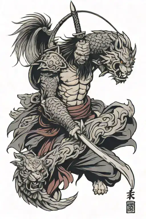 Sparta and achieving goals tattoo design idea