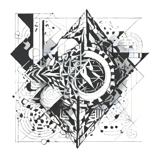 entropy formula abstract representation tattoo design idea