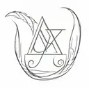 Design a sleek and modern logo that creatively combines the letters 'N' and 'L'.  tattoo design idea