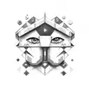 gemini tattoo design idea