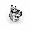 cane corso tattoo design idea