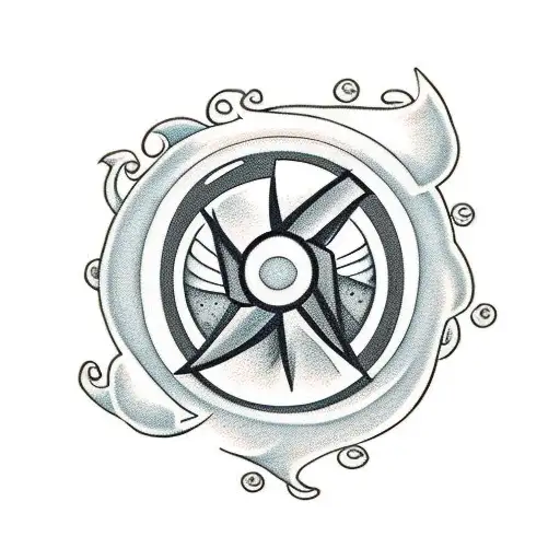 Pokeball with Flower tattoo design idea