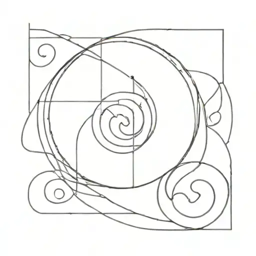 Fibonacci sequence tattoo design idea