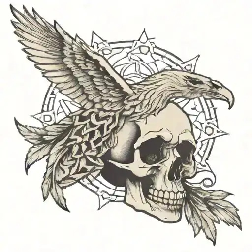 we must live, we must die tattoo design idea