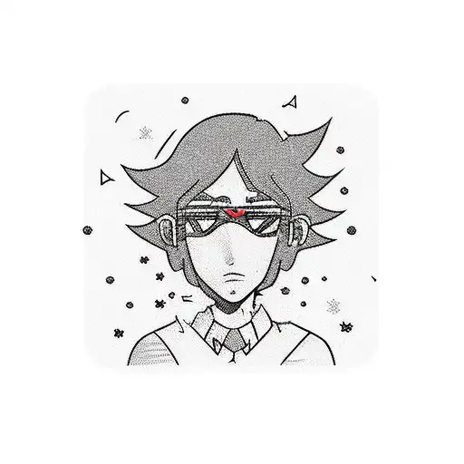 comic strip tattoo design idea